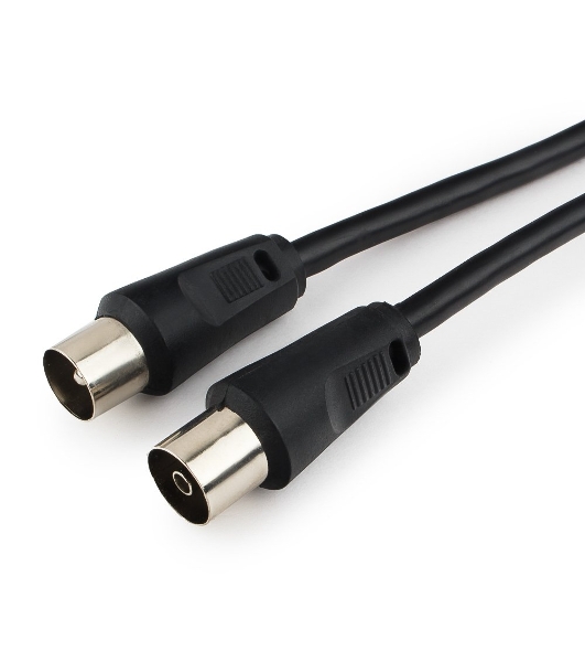 Кабель телевизионный Cablexpert Coaxial M/F, 1.8м