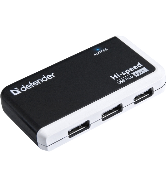USB-разветвитель Defender QUADRO INFIX, USB 2.0 - 4 порта, USB