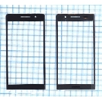 Стекло для Huawei Ascend P6 черное, фото2