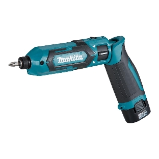 Отвертка аккумуляторная MAKITA TD022DSEак уд 7.2В 2х1Ач Li-Ion 2450об/м 25Нм 1/4'' 0.56кг сумка подсветка