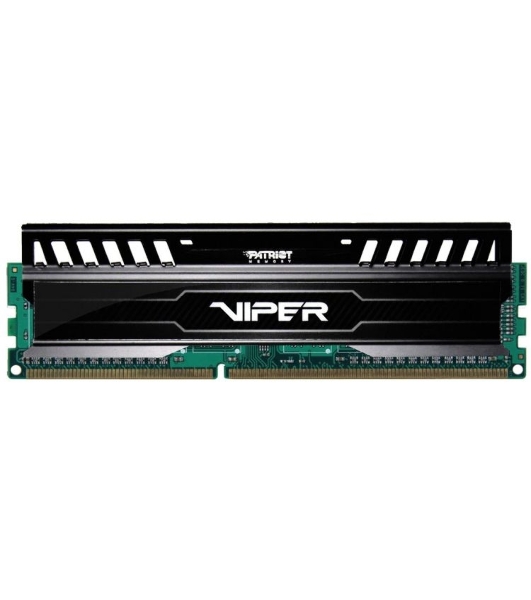 Оперативная память Patriot Viper 3, DDR3, 8GB (1x8 GB), 1600 MHz, CL10, DIMM, радиатор, черный