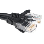 Патч-корд CCA light UTP Гарнизон PC-UTP-5e-1-BK cat.5e, 1м, литой, многожильный черный, фото4