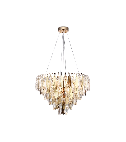 Светильник Ambrella light TR5258/11 SGD/CL золото/прозрачный E27*11 max 40W D600*400