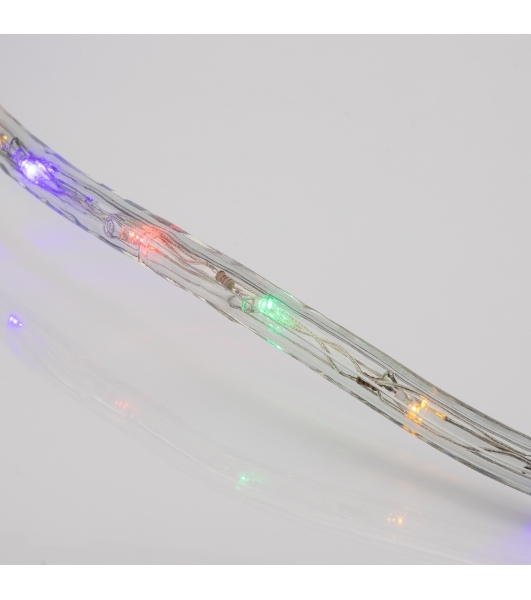 Дюралайт Neon-night LED, фиксинг (2W), 24 LED/м, мультиколор (RYGb), 25 м