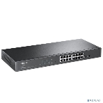 Коммутатор TP-Link Jetstream 16-port gigabit smart switch with 2-gigabit uplink ports, фото14