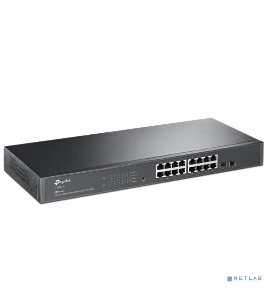 Коммутатор TP-Link Jetstream 16-port gigabit smart switch with 2-gigabit uplink ports
