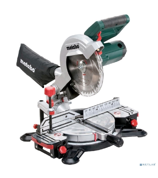Торцовочная пила Metabo KS 216 M Set 1100Вт 5000об/мин d=216мм