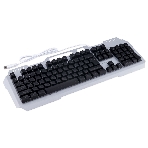 Клавиатура Gembird KB-G710M-S проводная, USB Type-A, чёрный/серебристый, фото9
