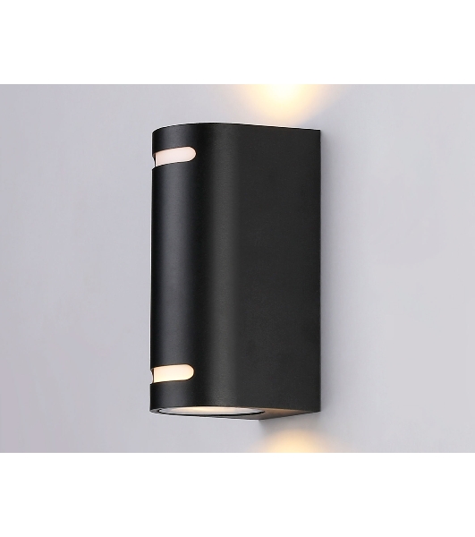 Светильник Ambrella light ST3744/2 BK черный IP54 GU10/2 max 35W 150*68*92
