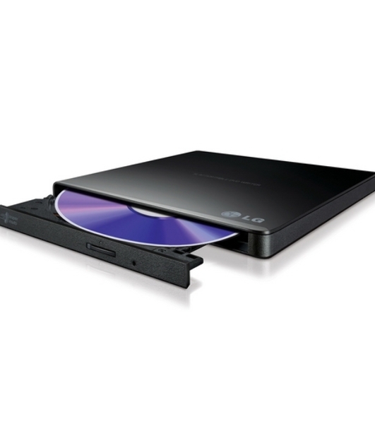Оптический привод внешний DVD-RW LG GP57EB40 черный USB slim RTL