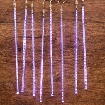 Гирлянда Neon-night 'Тающие сосульки' светодиодная, 8шт х 50см, шаг 50см, 230 В (с трансформатором) белые светодиоды, фото 1
