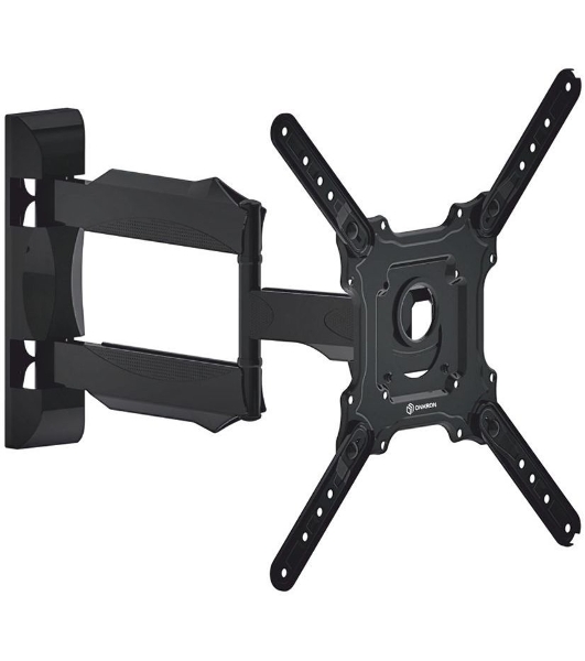 Кронштейн ONKRON/32-55' макс. 400x400, 2 колена, наклон -5º+8º, поворот 180º макс, от стены 55-500мм, белый