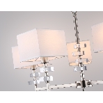 Люстра Ambrella light LH71321/5 SN/WH никель/белый E14/5 max 40W D700*850, фото6