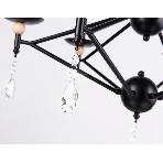 Светильник Ambrella light TR9597/6 BK черный E14/6 max 40W D660*880, фото5