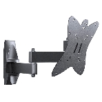 Кронштейн для телевизора Holder LCDS-5038 металлик 20'-37' макс.30кг настенный поворот и наклон, фото 1