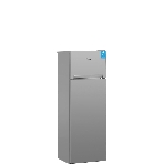 Холодильник Beko RDSK240M00S серебристый двухкамерный 177/46л морозилка сверху, фото 1
