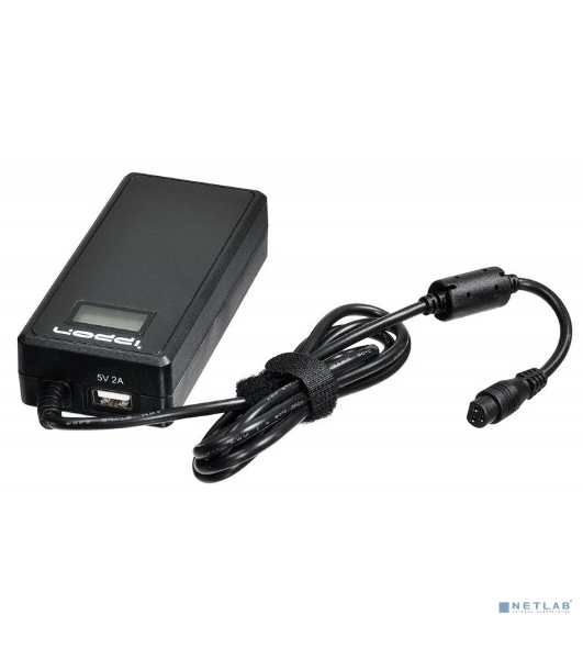 Блок питания Ippon D90U автоматический 90W 15V-19.5V 10-connectors 8A 1xUSB 2.1A от бытовой электросети LСD индикатор