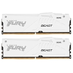 Оперативная память Kingston Fury Beast, DDR5, 64Gb (2x32GB), 5200MHz, CL40, DIMM, с радиаторами, белый, фото7
