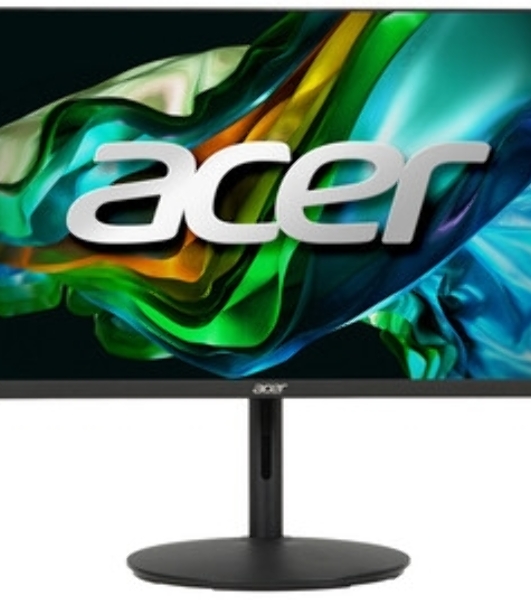 Монитор 23.8' Acer SH242YG0bih IPS 1920x1080, 120 Гц, 1 мс, 16:9, 250 кд/м², HDMI 1.4, VGA, 3.5 Jack, HAS FreeSync, черный