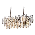 Светильник Ambrella light TR5259/10 CH/CL хром/прозрачный E27*10 max 40W 800*300*270, фото8