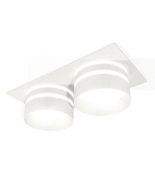 Комплект встраиваемого светильника Ambrella light XC7635042 SWH/FR белый песок/белый матовый MR16 GU5.3 (C7635, N7141)