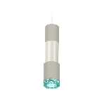 Светильник Ambrella Light XP7423002 SGR/PSL/BL серый песок/серебро полированное/голубой MR16 GU5.3, фото4