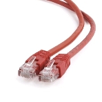 Патч-корд UTP Cablexpert cat.6, 0.5м, литой, многожильный, красный, фото 1