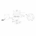 Выключатель-кнопка металл Rexant 250V 2А (2с) (ON)-OFF Ø16.2 красный, фото2