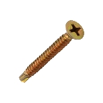 Саморез оконный Kranz сверло, 3.9х38, желтый цинк, короб (500 шт./уп.), фото2