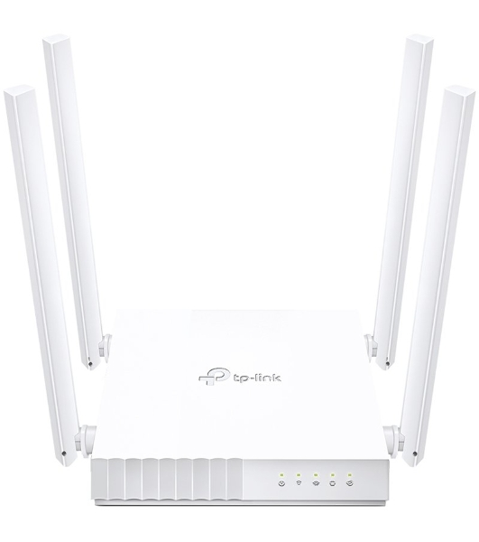 Роутер беспроводной TP-Link Archer C24 AC750 10/100BASE-TX белый