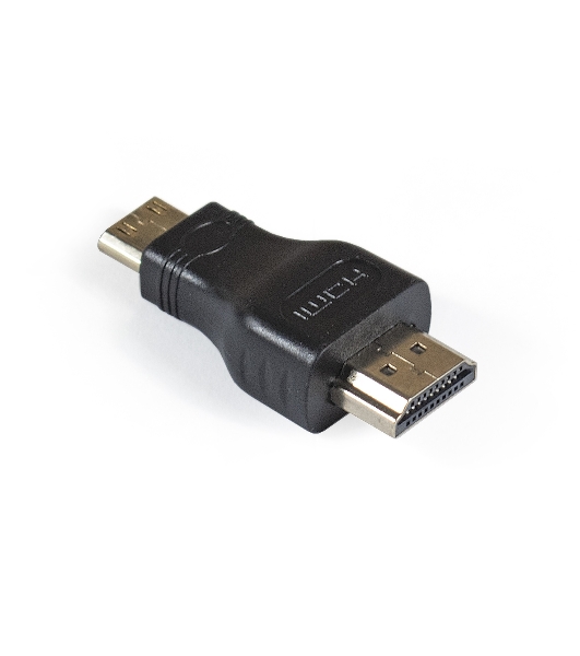 Переходник Exegate EX284924RUS HDMI-miniHDMI EX-HDMI-FMC (19F/19M, позолоченные контакты)