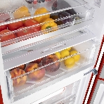 Холодильник Maunfeld MFF200NFR Inverter красный двухкамерный инвертор 271/106 л морозилка снизу, No Frost, фото8