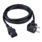 Кабель питания Гарнизон GPC-186-1-1.8M, Schuko-C13, 3x1.0 мм2, 16A, CCA, с заземлением, 1.8 м, черный, пакет, фото5