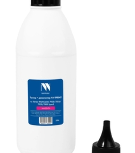 Тонер + девелопер NVPrint для Xerox WorkCenter 7425, 7525, 7220, 7830 Type3 (250г) Magenta. WC 7425, 7428, 7435; WC 7220, 7225; WC 7525, 7530, 7535, 7545, 7556, 7830, 7835, 7845, 7855, 7970; Color C60, С70; Color 550, 560, 570; Phaser 7800; Phaser 6700; 700, 700i, 770 Digital Color Press; 700 Pro, 700i Pro; Color J75, C75 Press, PrimeLink C9065/C9070 совместимый