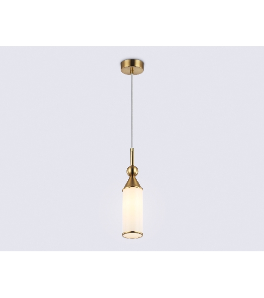 Светильник Ambrella light LH55271 BS/FR латунь/белый матовый E14 max 40W D65*1500