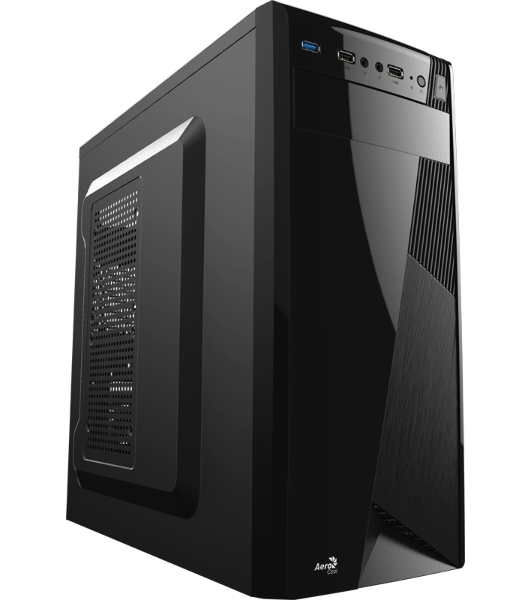 Компьютерный корпус Aerocool/Formula CS-1101 черный без БП ATX 2x120мм 1x140мм 2xUSB 2.0 1xUSB 3.0 audio