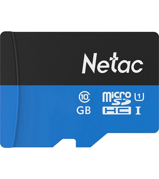 Флеш карта microSDHC 8Gb Netac P500 NT02P500STN-008G-S (без SD адаптера) 80Mb/s