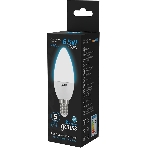 Лампа светодиодная Gauss 103101307 6.5Вт цок.:E14 свеча 220B 6500K св.свеч.бел.хол. (упак.:10шт), фото2