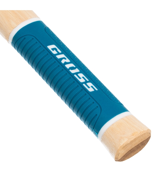 Молоток-гвоздодер Gross 10418 American hickory 450г, угол 75, магнит, обрезиненная рукоятка