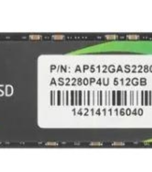 Накопитель SSD Apacer AS2280P4U, 512Gb, PCIe 3.0 x4, M.2 2280, NVMe, R/W 3500/2300