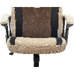 Кресло Бюрократ VIKING 6 KNIGHT BR FABRIC коричневый, ткань, 120 кг, механизм качания, фото23