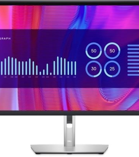 Монитор 32' Dell P3223DE IPS 2560x1440, 60 Гц, 5 мс, 16:9, 350 кд/м², HDMI, 2xDP 1.4, USB-C, USB Hub (4x USB 3.2), Ethernet, черный и серебристый