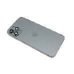 Задняя крышка (корпус) в сборе с рамкой для Apple iPhone 12 Pro Max черный, фото 1