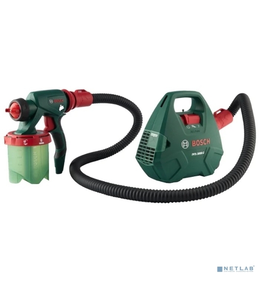 Краскопульт электрический Bosch PFS 3000-2 650Вт бак:1000мл 300мл/мин