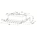 Вытяжка встраиваемая Krona KERRY 600 BLACK PB V2, фото17