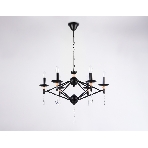 Светильник Ambrella light TR9597/6 BK черный E14/6 max 40W D660*880, фото 1