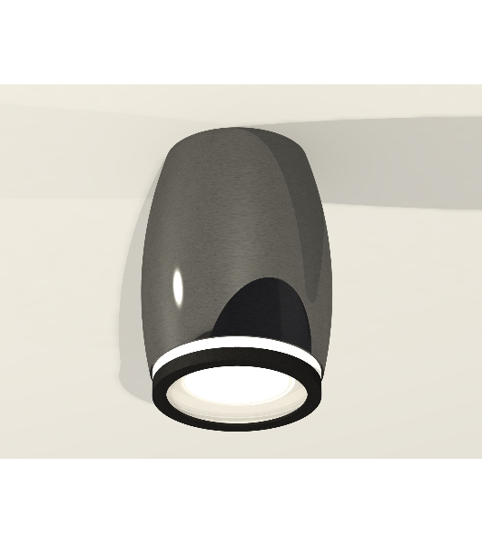 Светильник Ambrella Light XS1123020 DCH/SBK/FR черный хром/черный песок/белый матовый MR16 GU5.3 (C1123, N7121)