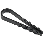 Дюбель-хомут 5-10 мм d=5 мм для круглого кабеля нейлон черный (уп. 100 шт) IEK UHH36-5-10-100, фото 1