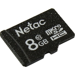 Флеш карта microSDHC 8Gb Netac P500 NT02P500STN-008G-S (без SD адаптера) 80Mb/s, фото3