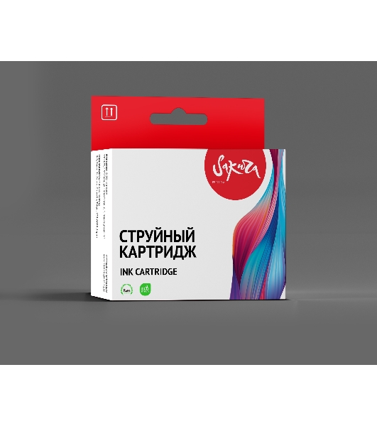 Картридж струйный Sakura P2V69A для HP, пурпурный, 300 мл.